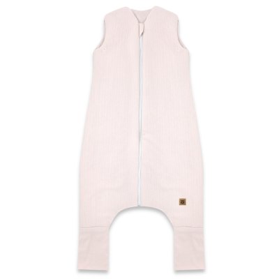 Miminu Spací vak se zahrnovacími nohavičkami, Soft Interlock, proužek, růžový, vel. M