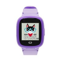 Canyon kids watch Sunny KW-48 Video 4G GPS Games&Music Violet
