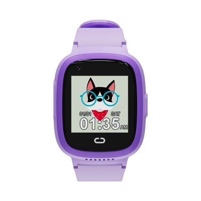 Canyon kids watch Sunny KW-48 Video 4G GPS Games&Music Violet