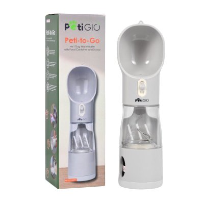 PetiGIO peti-to-Go přenosná láhev pro psy 4v1