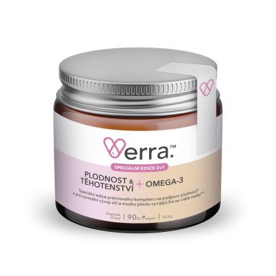 Verra Plodnost & Těhotenství + Omega-3 90 kapslí
