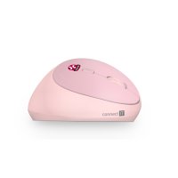 Connect IT For Health Ladies CMO-2600-PK ergonomická vertikální myš růžová