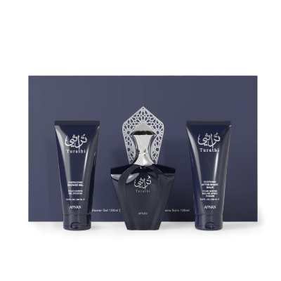 Afnan Turathi Homme Blue EDP 90 ml + ASB 100 ml + SG 100 ml M