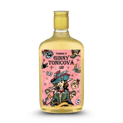 LIPOO Ginny Tonicová sirup 500 ml