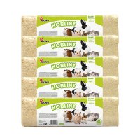 Akinu Lisované hobliny podestýlka pro malé / velké hlodavce a králíky 5 x 800 g