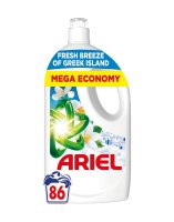 Ariel Fresh Breeze of Greek Island prací gel 3,87 l 86 praní