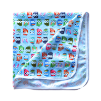 GaGa's pleny Přebalovací podložka Sovičky