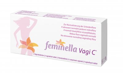 Feminella Vagi C vaginální tablety 6 ks