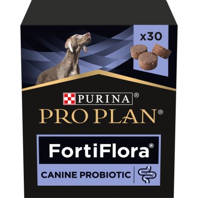 PURINA Pro Plan Fortiflora Canine Probiotic 30 žvýkacích tablet