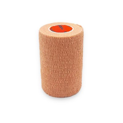Spophy Cohesive Bandage 7,5 cm x 4,5 m biodegradabilní samodržící bandáž béžová
