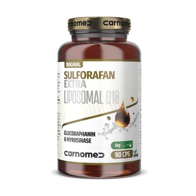Carnomed Sulforafan Extra Liposomal Q10 90 kapslí