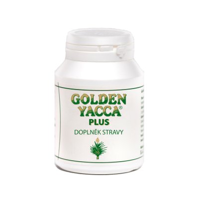 Golden Yacca Plus přírodní doplněk stravy z Yucca schidigera a zeleného ječmene 70g