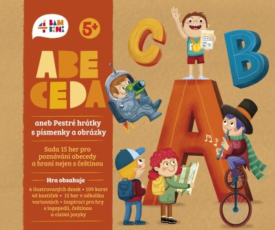 4bambini Abeceda aneb Pestré hrátky s písmenky a obrázky