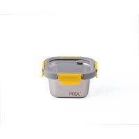 Warmcook PIKA nerezový jídelní box čtvercový 600 ml s víkem