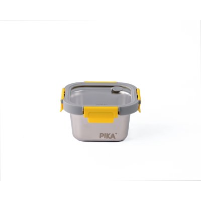 Warmcook PIKA nerezový jídelní box čtvercový 600 ml s víkem