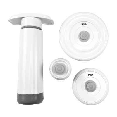 Warmcook PIKA ruční vakuovací pumpa + 2 víčka + zátka na víno