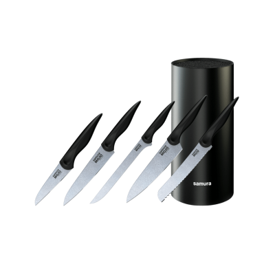 Samura MOJO Sada 5 nožů + stojan (SMJ-06B)