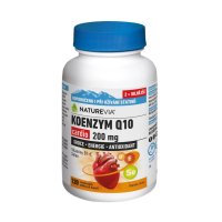 NatureVia Koenzym Q10 cardio 200 mg 120 kapslí