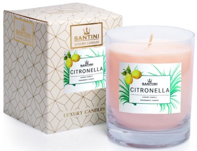 Santini Luxusní svíčka - Citronella