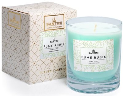Santini Luxusní svíčka - Fumé Rubis