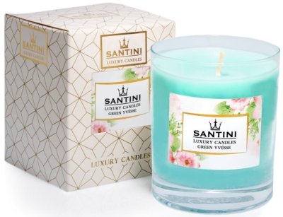 Santini Luxusní svíčka - Green Yvésse