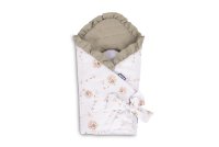 SENSILLO Zavinovačka pro miminko, mušelín, bavlna, Pampeliška béžová