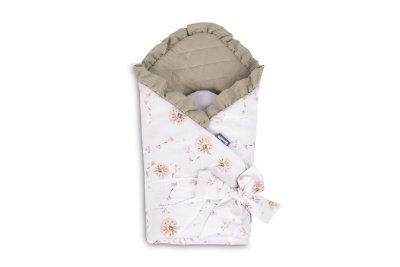 SENSILLO Zavinovačka pro miminko, mušelín, bavlna, Pampeliška béžová