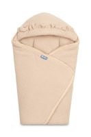 SENSILLO Zavinovačka 2v1 do autosedačky, kočárku, mušelín, bavlna, béžová