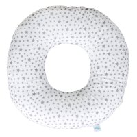 Ceba Polštář poporodní Šedé hvězdičky na bílé