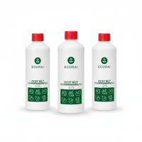 Ecorai Ocet bílý 10 % s vůní eukalyptu 3 x 1 l výhodné balení