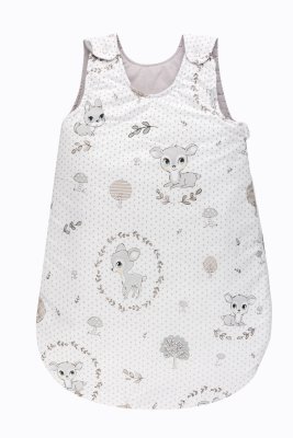 Bomimi Spací pytel 75cm / 3-12m, KOLOUŠEK šedá