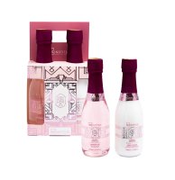 IDC Institute Scented Rose Champagne Koupelová sada 2x200 ml