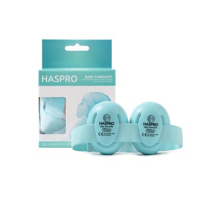 HASPRO Hearing Protection BABY sluchátka na uši, 0m+, mint