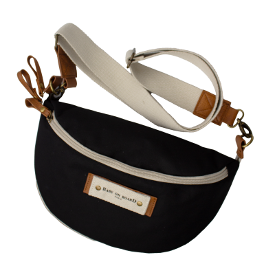 BABY ON BOARD přebalovací Crossbody taška Armelle Black