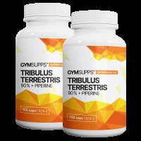 Gymsupps Tribulus Terrestris 90% s Piperinem 100 kapslí 1+1