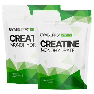 Gymsupps Creatine Monohydrate 500g 1+1