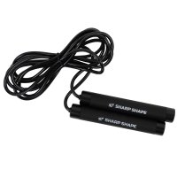 SharpShape Zátěžové švihadlo 90 g černé