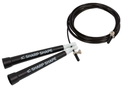 SharpShape Švihadlo QUICK ROPE černé