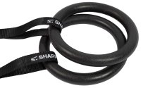 SharpShape Gymnastické kruhy černé