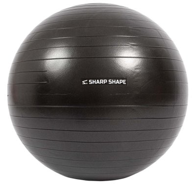 SharpShape Gymnastický míč 65 cm černý