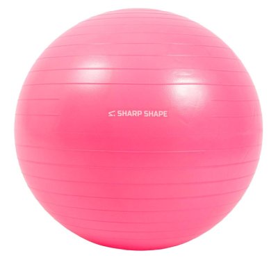 SharpShape Gymnastický míč 55 cm růžový