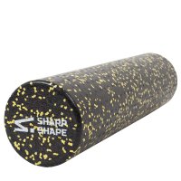 SharpShape Masážní válec FOAM ROLLER žluto-černý 60 cm
