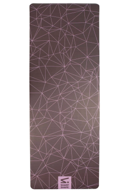 SharpShape Podložka na jógu PU SPACETIME fialová