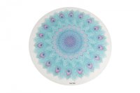 SharpShape Kruhová podložka na jógu Peacock