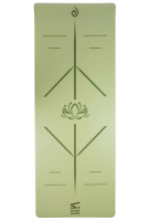 SharpShape Podložka na jógu PU SHANTI zelená