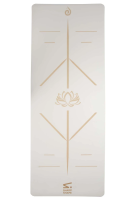 SharpShape Podložka na jógu PU SHANTI bílá