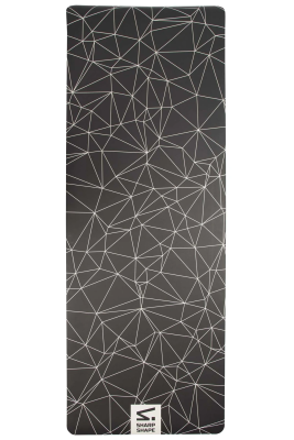 SharpShape Podložka na jógu PU SPACETIME černá