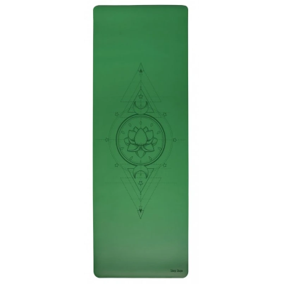 SharpShape Podložka na jógu PU DREAM zelená