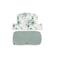 Hauck Polstrování Select na židličky Alpha+,Beta+ a Arketa, Jersey Leaves, Mint