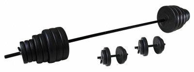 Tunturi Činkový vynilový set 50 kg